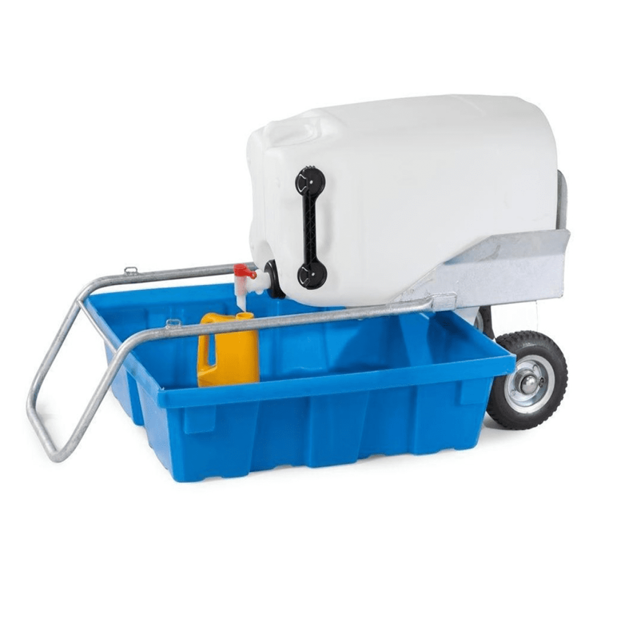 Gas cylinder trolley -  solid rubber or pneumatic tyres - CY115246