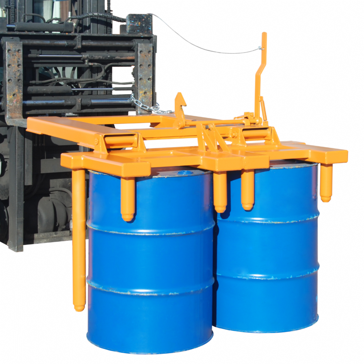 Drum Rotator - Forklift Attachment. Type FW