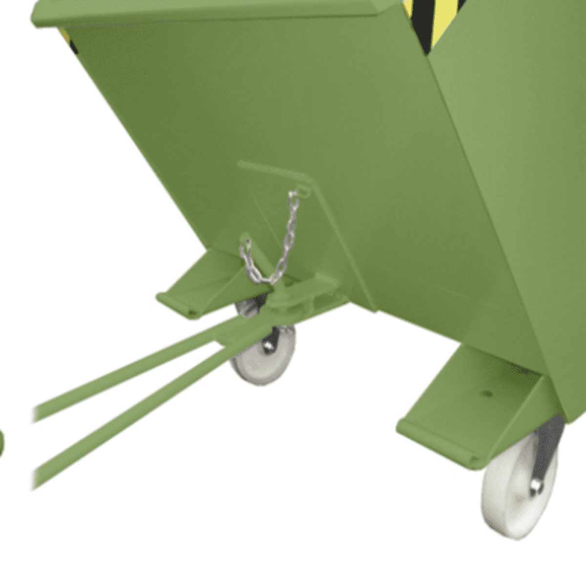 Low Level Tipping Skip. Type GU