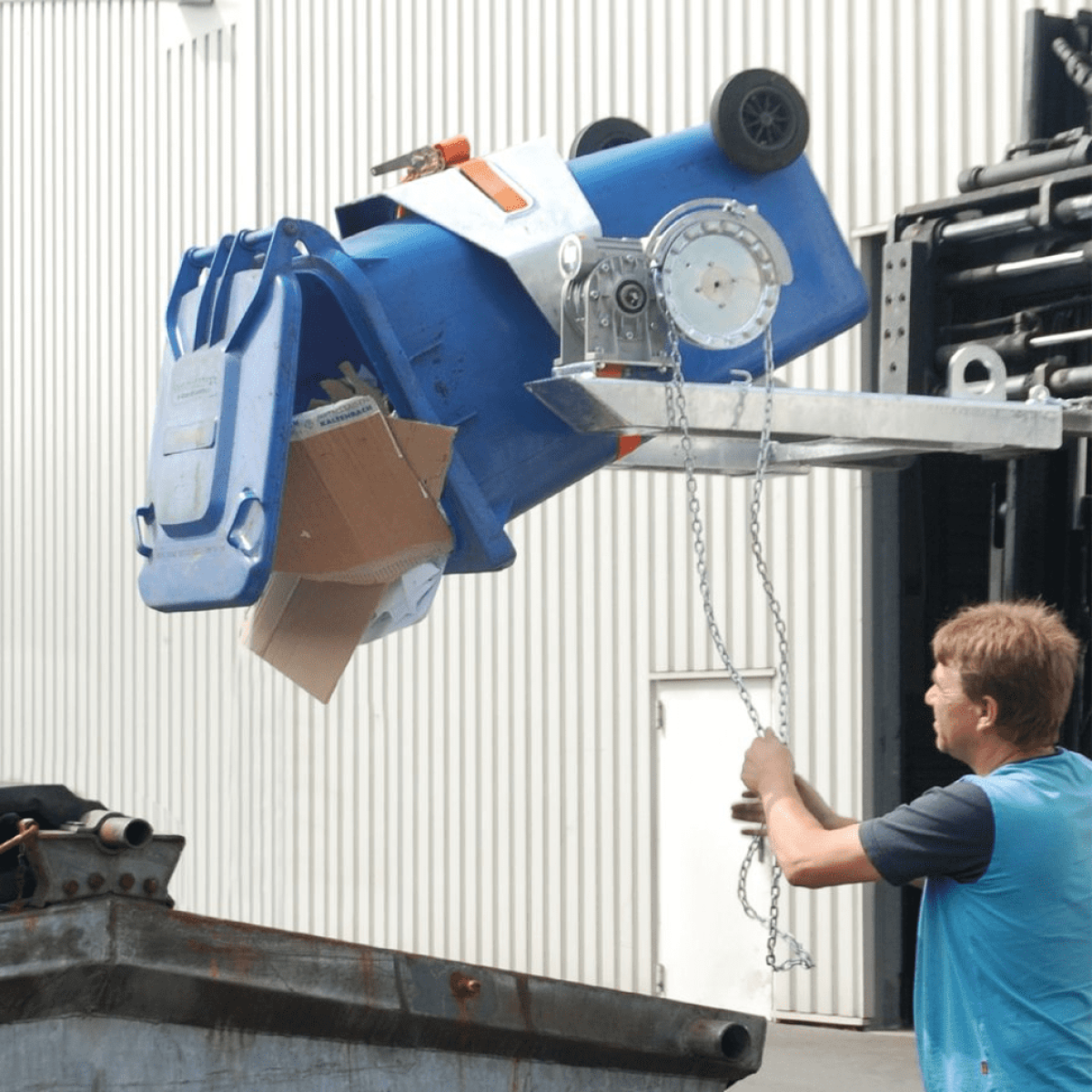 Drum Tipper/ Wheelie Bin Tipper Type  FLEX-K