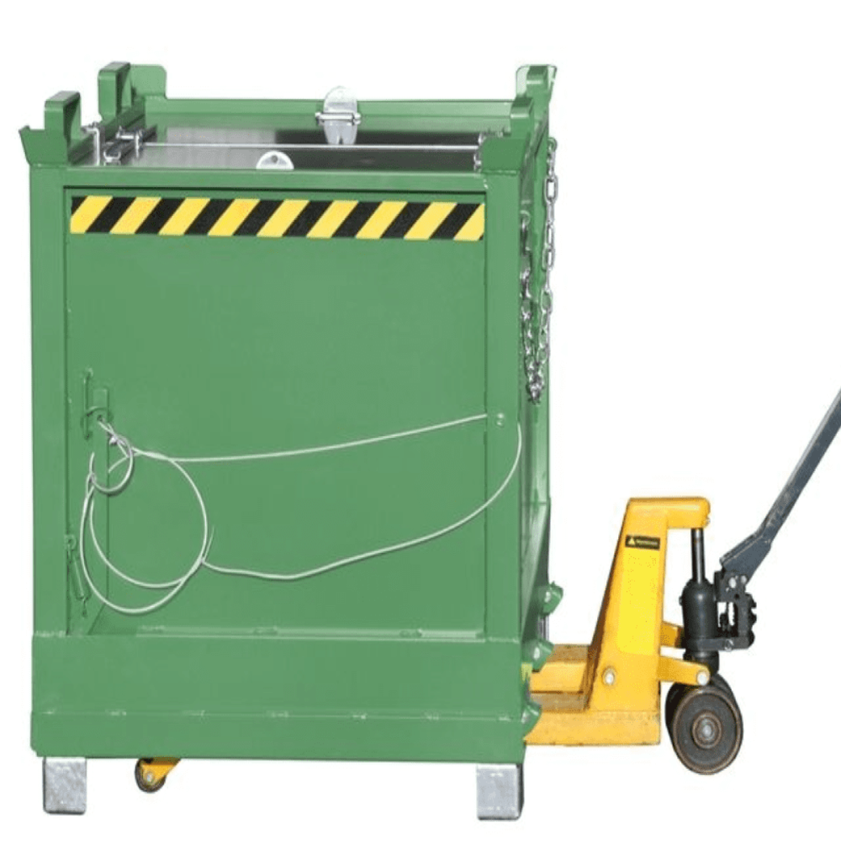 Fork Mounted Hinged Bottom Skip-Type FB