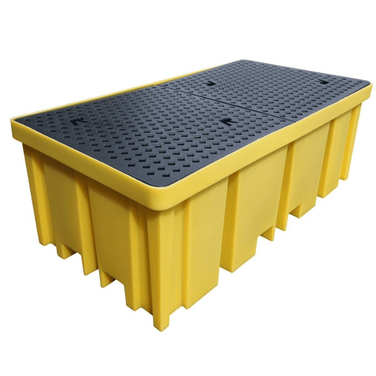 Compact IBC Sump Pallet Duo - with fork pockets-BB2FW