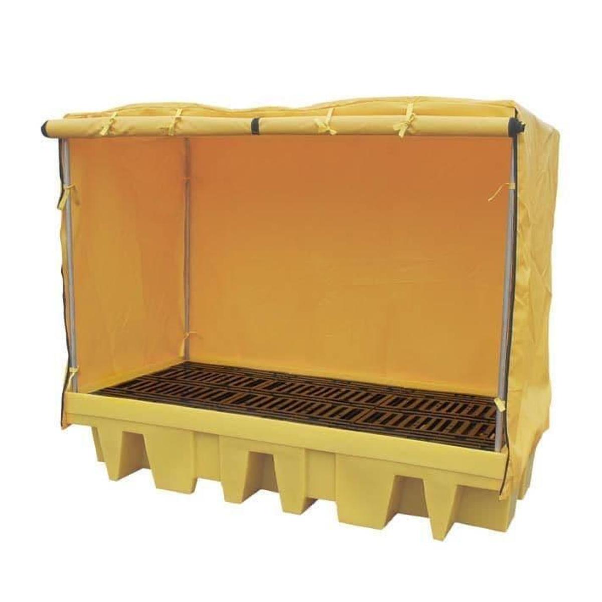Double IBC Sump Pallet - Covered - BB2C