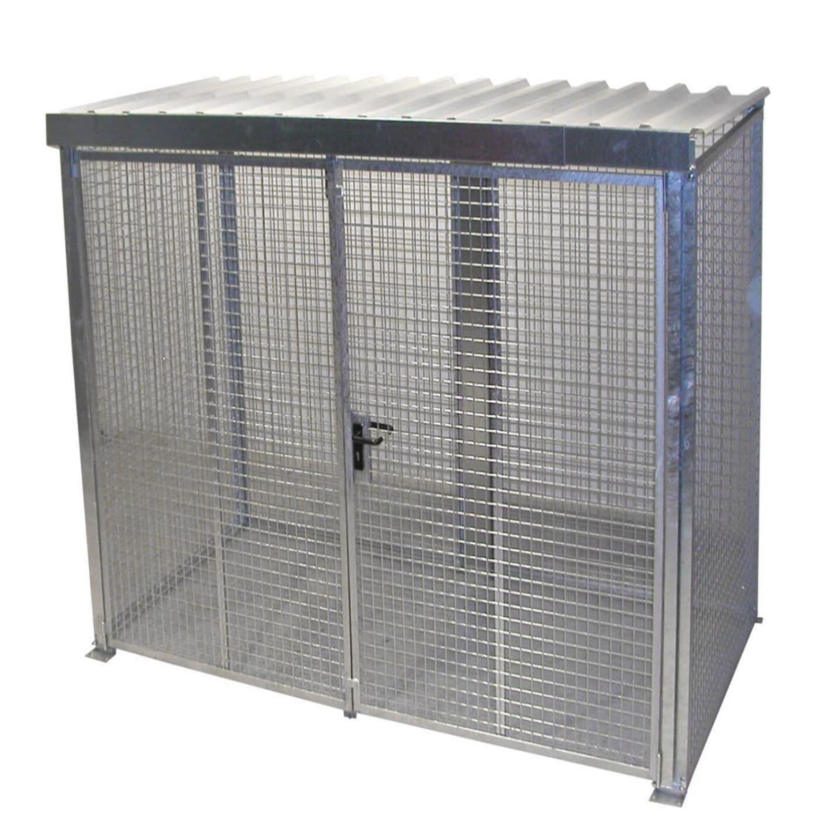 Gas Cylinder Cage With Roof for 78 Cylinders: GFC-M4/D