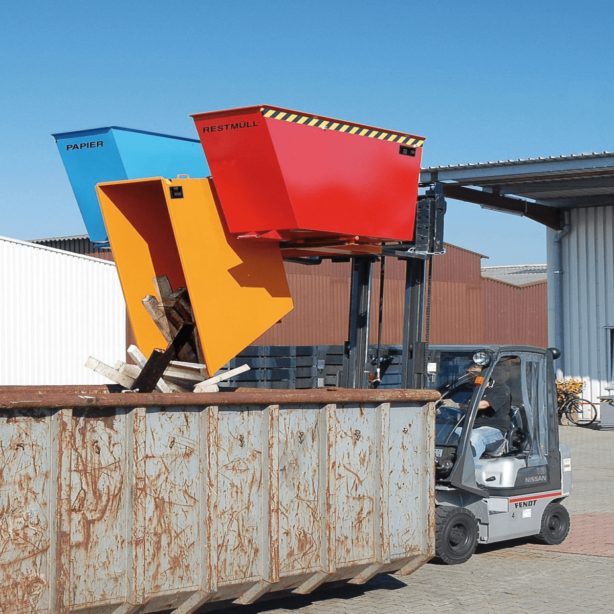 Three in One Tipping Skip - Trio 306