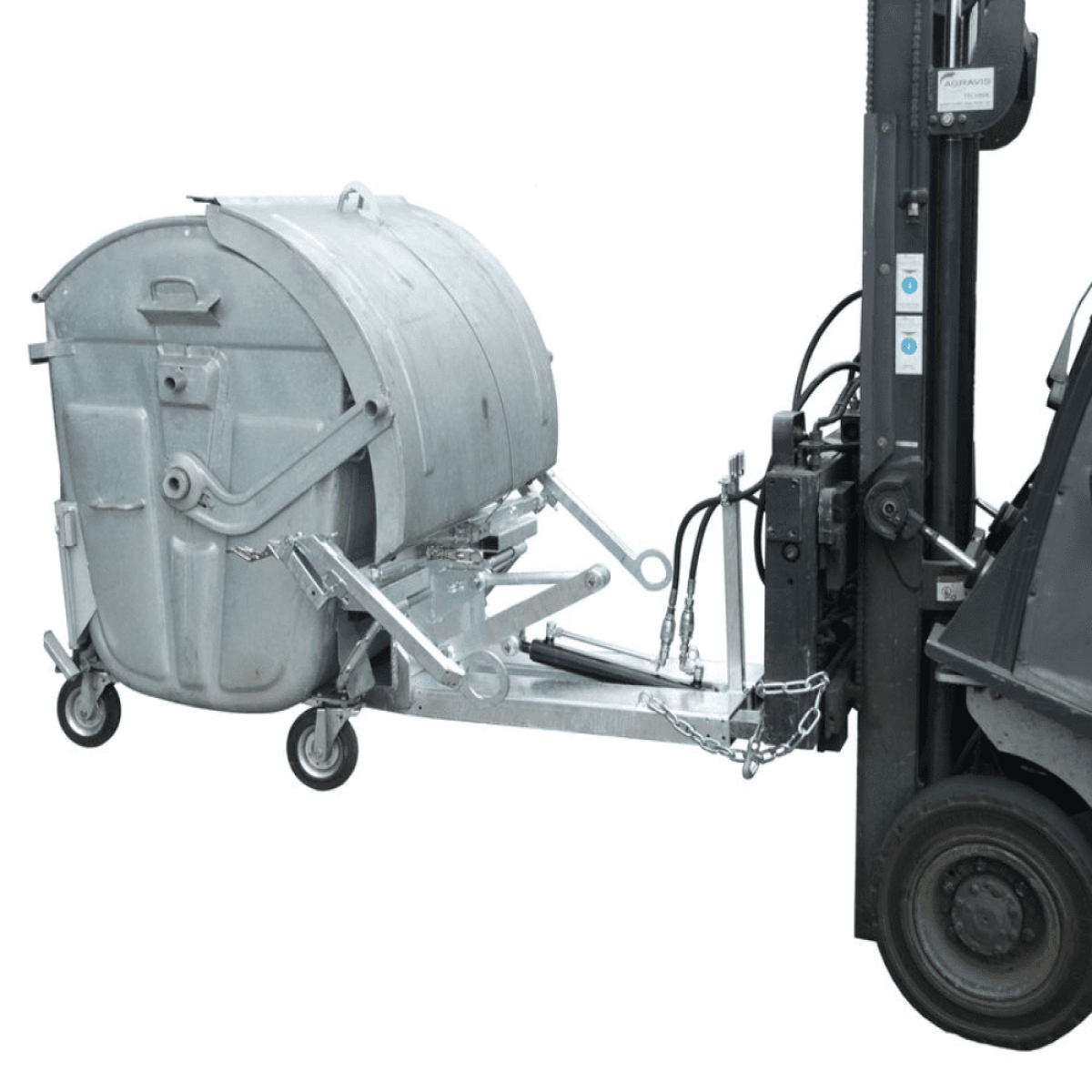 CRADLE WHEELIE BIN TIPPER - TYPE KM 1100