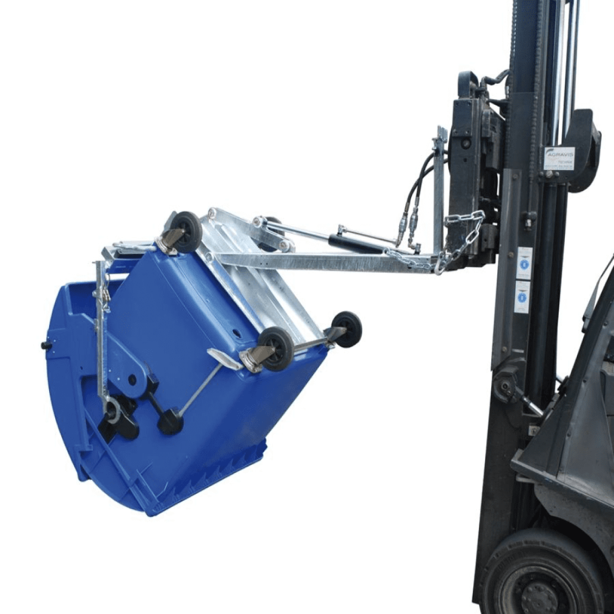 CRADLE WHEELIE BIN TIPPER - TYPE KM 1100