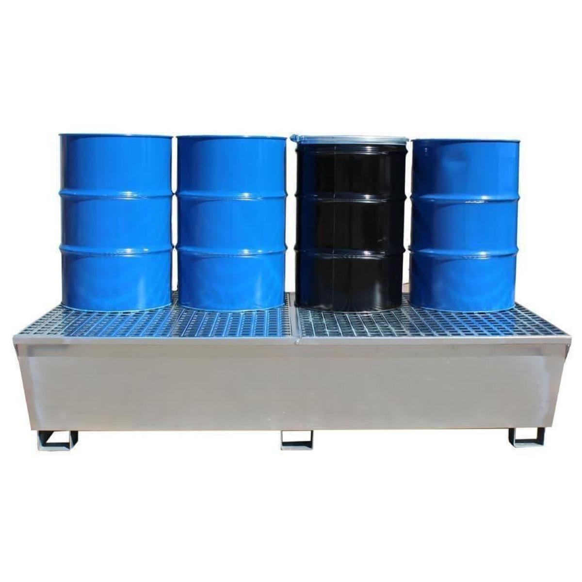 Galvanized Double IBC  Sump Pallet - GSP2-IBC