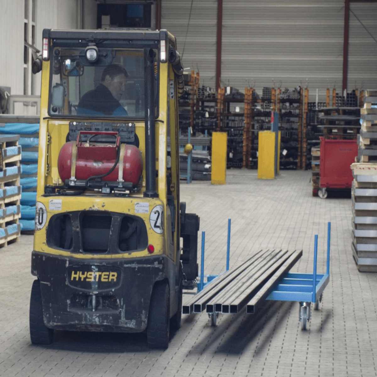 Forklift Long Material Sidecar - Type LSW