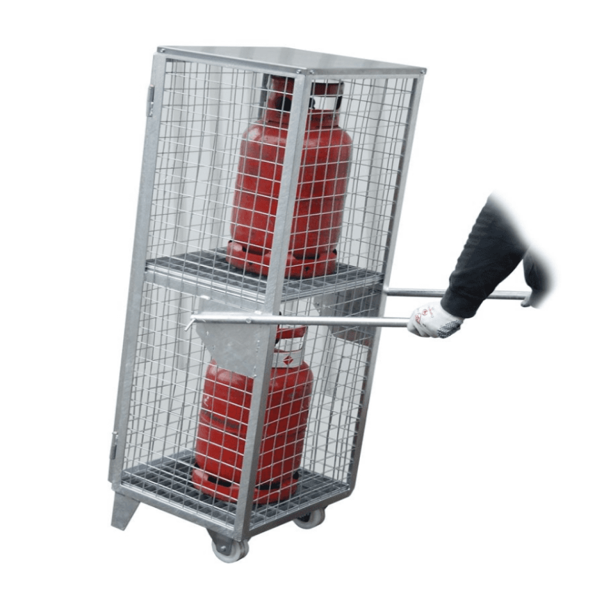 MOBILE GAS BOTTLE CAGE: GFD-R4