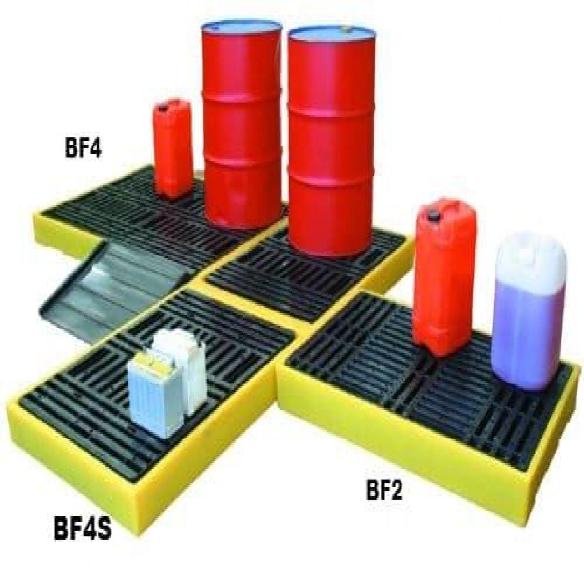 Polyethylene bunded flooring