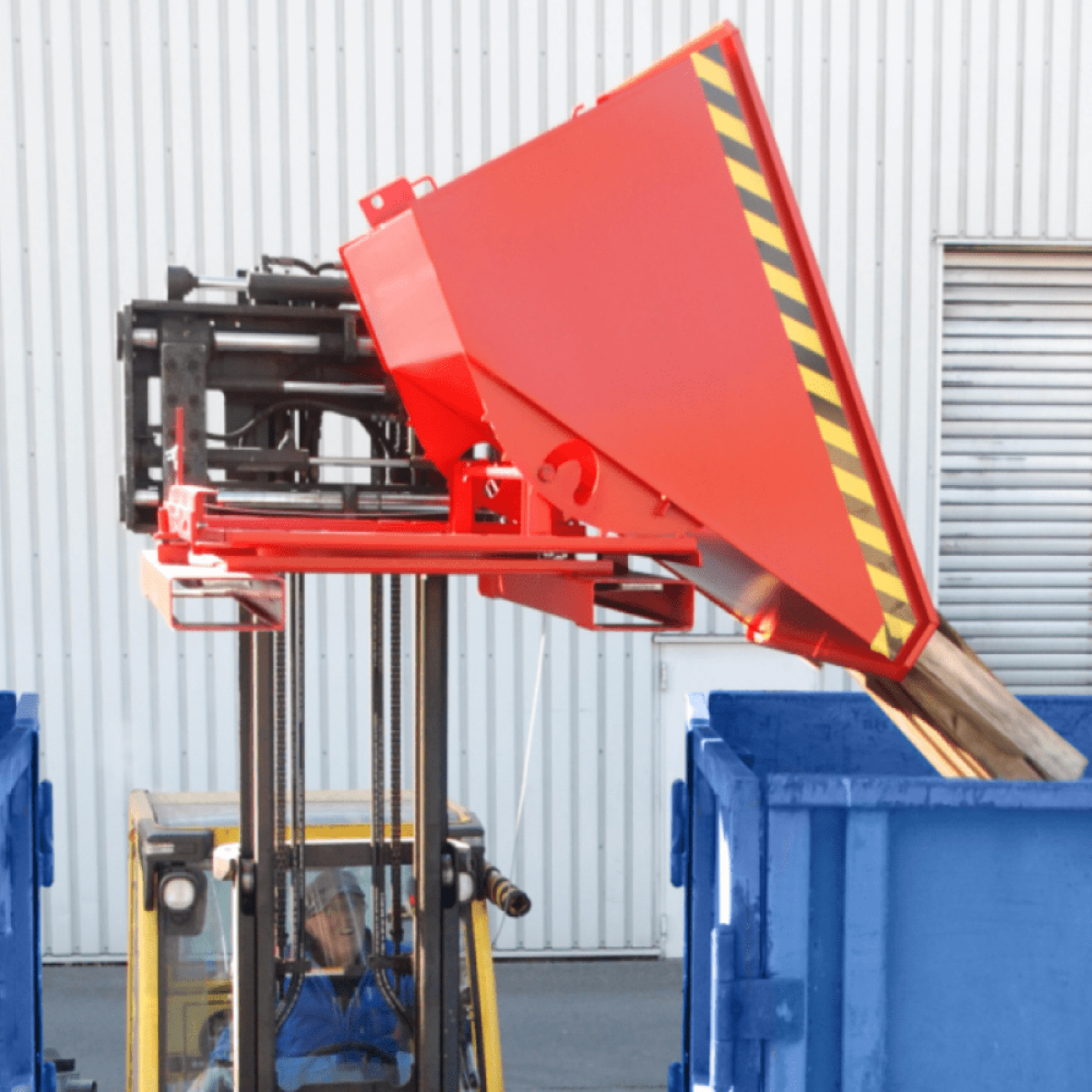 Rotating Swarf Skip