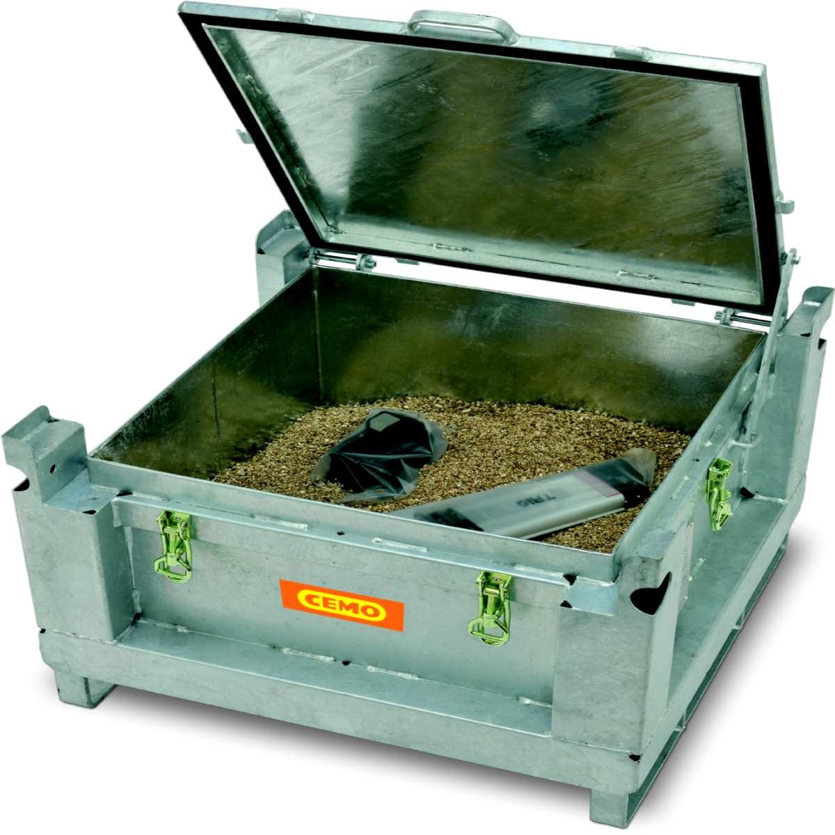 Battery Steel Collection Container - 11201