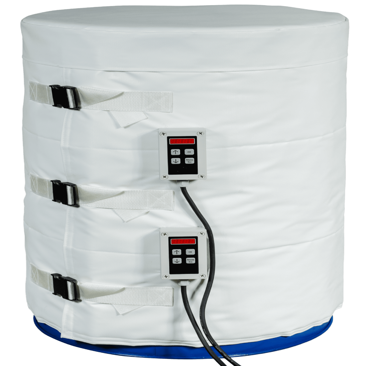 210Ltr  Drum heater for foodstuffs and pharmaceutical applications(0-120ºC)12-1208DT.