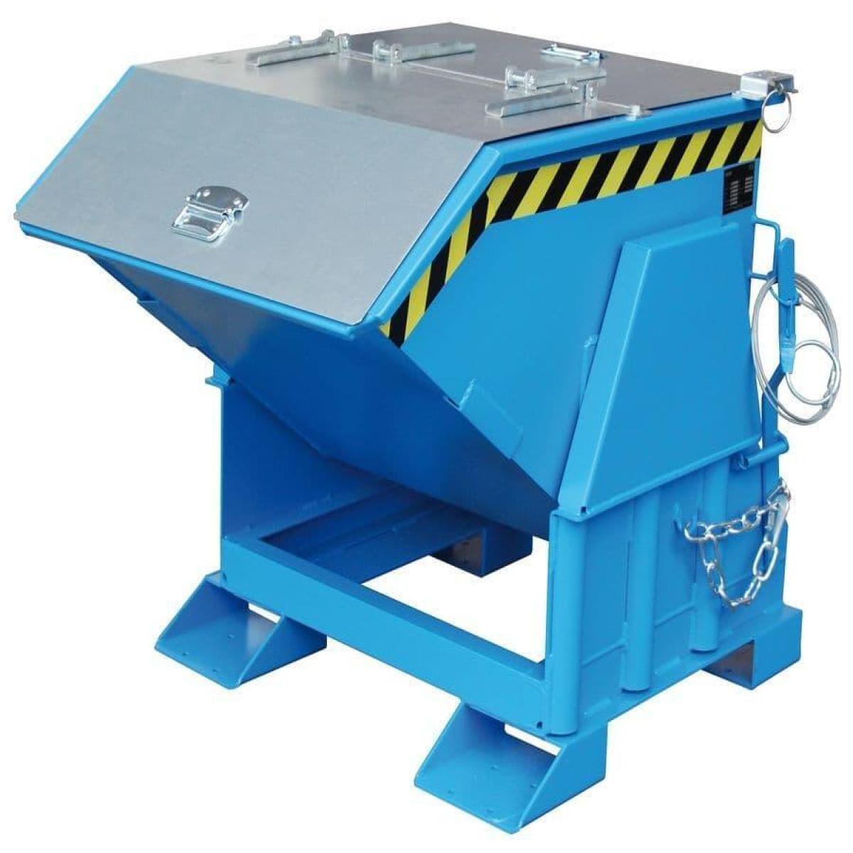 Roll Forward Tipping Skip - fully enclosed mechanism. Type BK