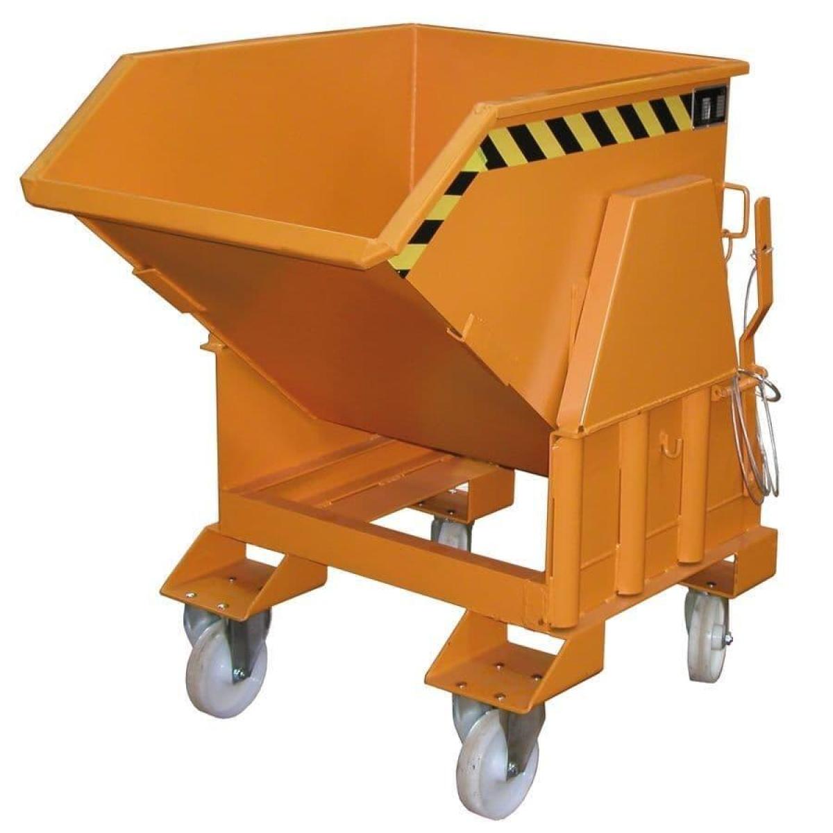 Roll Forward Tipping Skip - fully enclosed mechanism. Type BK
