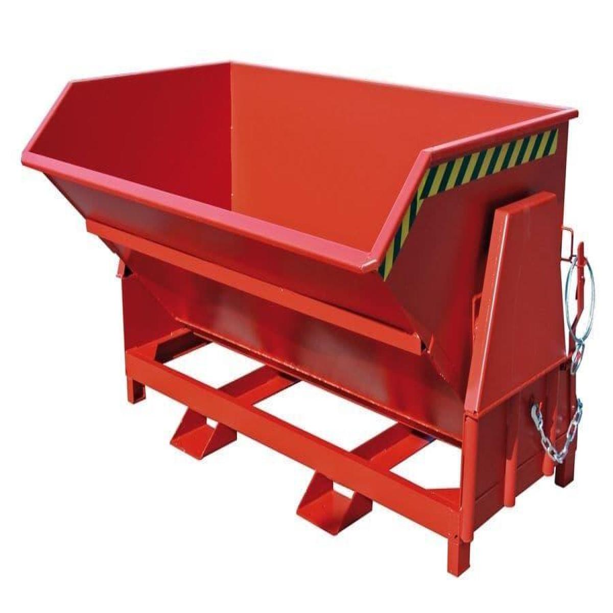 Roll Forward Tipping Skip - fully enclosed mechanism. Type BK