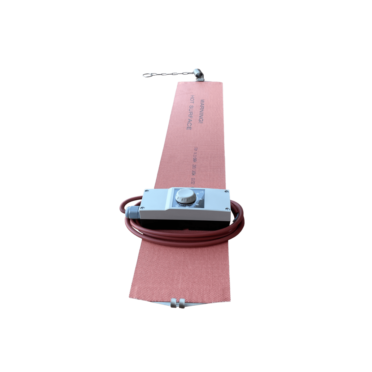 210Ltr Red Silicone Drum Heater Band (0-120ºC) (IP54)