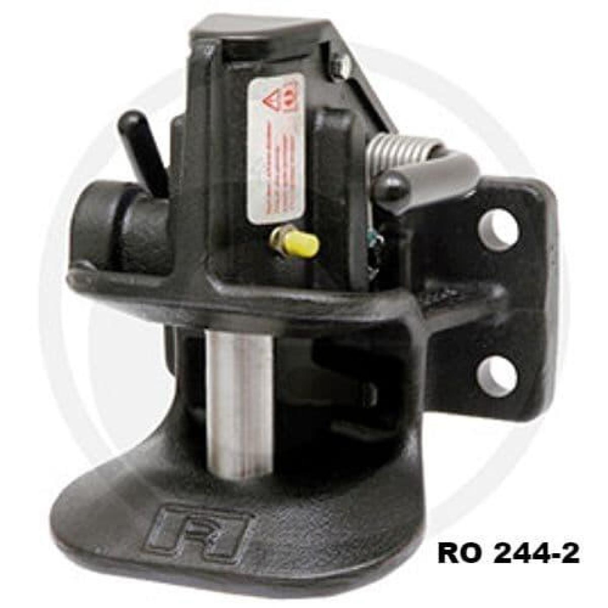 Forklift Towing Hitch with automatic trailer coupling. Type RH-RA