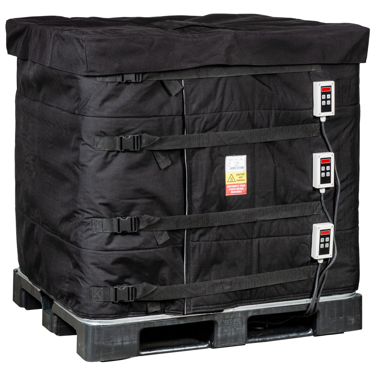 Heater for 1000L IBC container. Triple (0-90ºC) 11-9861B