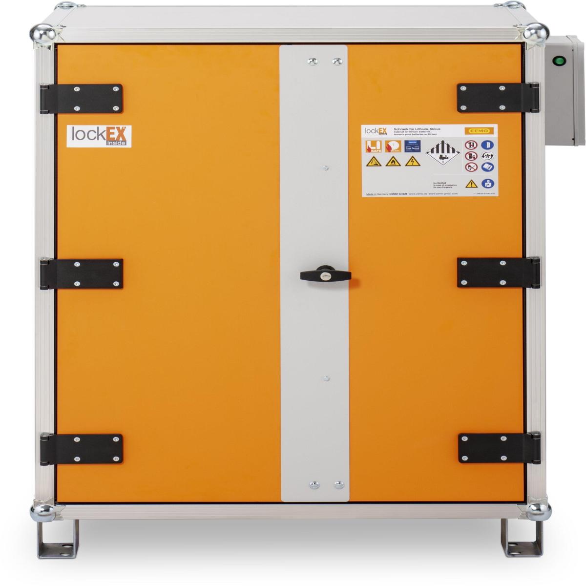 Battery Storage and Charging Cabinet lockEX 8/10