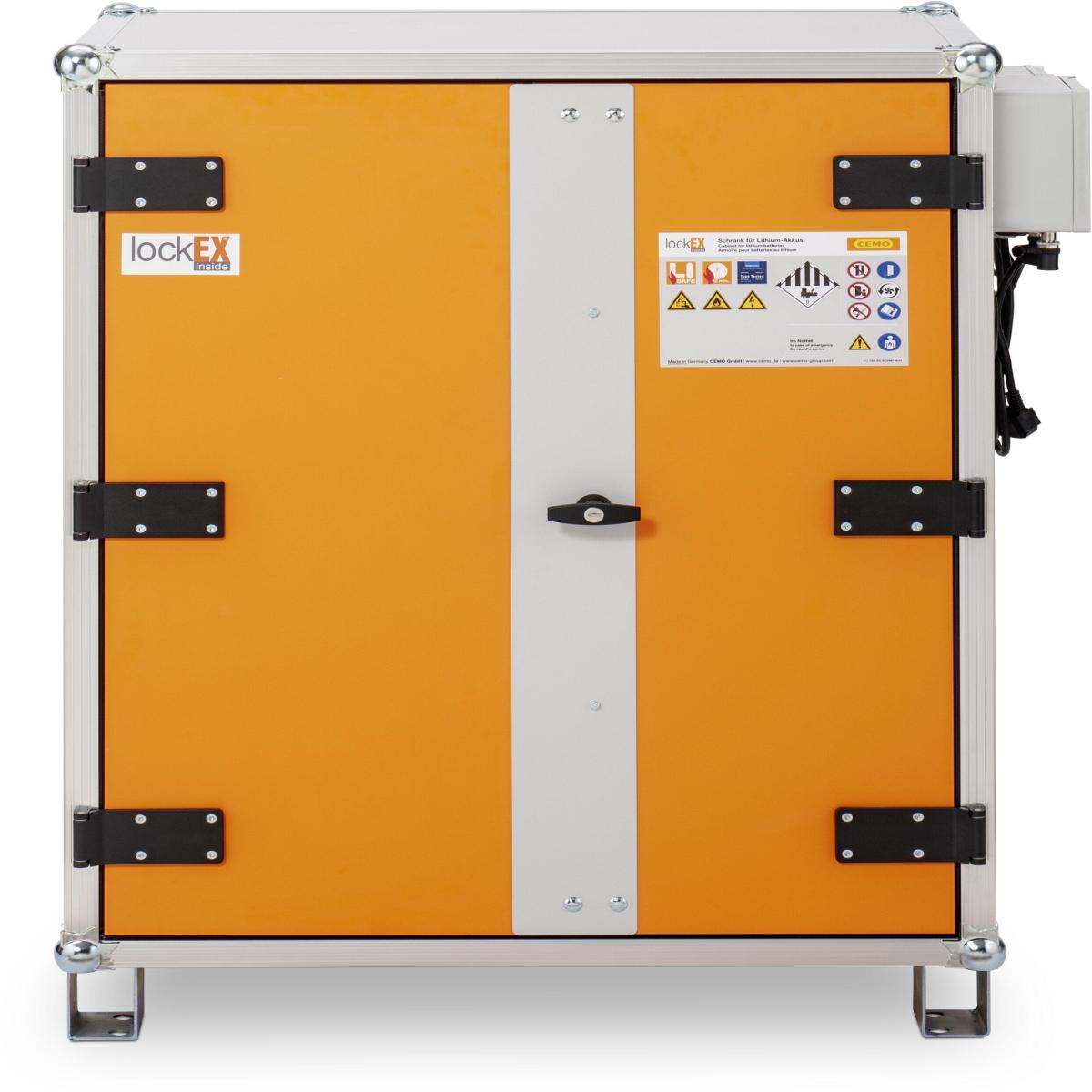 Battery Storage and Charging Cabinet lockEX 8/10