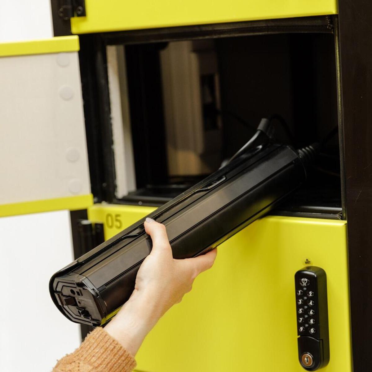 Battery Storage and Charging Locker - 12 Door